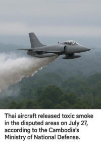 CONFLICT UPDATE: Thai troops use poison gas on Cambodian