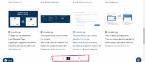 wordpress pagination
