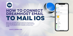 how to connect DreamHost email account to Mail iOS or iPhone